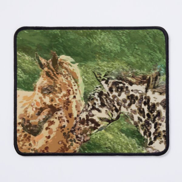 Item preview, Savannah Echoes – Modern Wild Spotted Horse designed and sold by 83oranges.com.