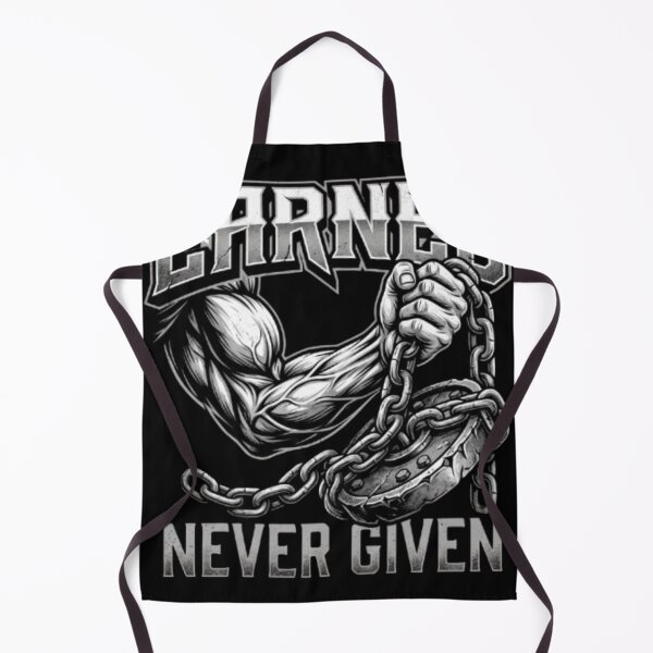 Item preview, Earned Never Given Gym - Muscular Powerlifting Bicep Tee designed and sold by OLLI_STORE.