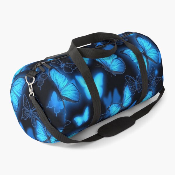 Item preview, Glowing Blue Morpho Butterfly Pattern designed and sold by Steele-Art.