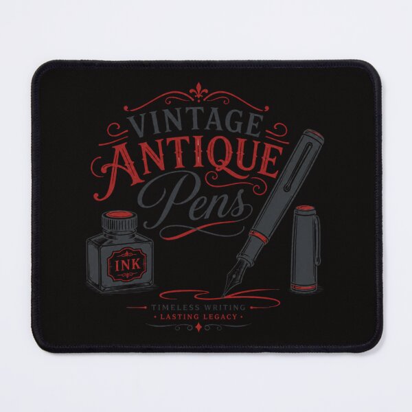 Item preview, Vintage Antique Pens – Timeless Fountain Pen Collector Design designed and sold by Tadeusz1.