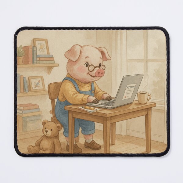 Item preview, The Little Author’s Morning Story designed and sold by LaugeBrix.