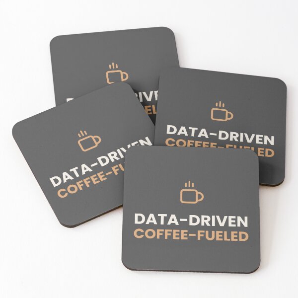 Item preview, Data-Driven, Coffee-Fueled - Funny Data Analyst Programmer Gift designed and sold by SortedKit.