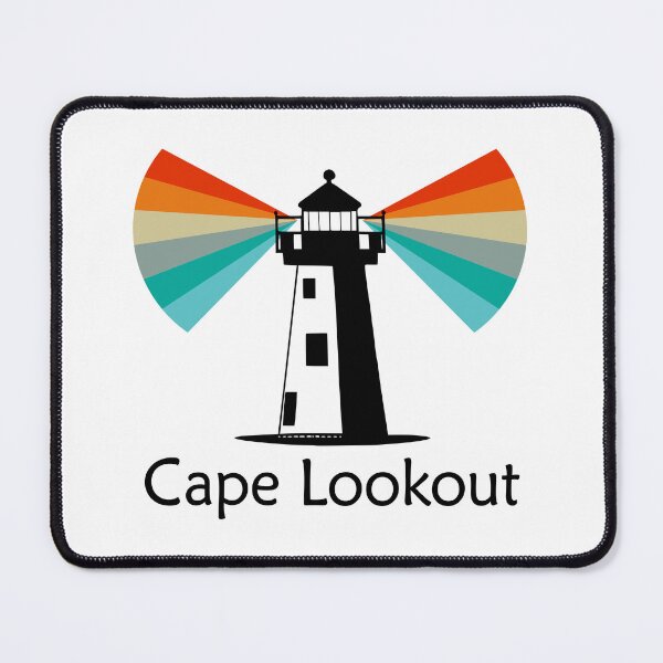 Item preview, Cape Lookout Lighthouse North Carolina Rainbow designed and sold by Esskay Designs.