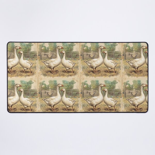 Item preview, Geese, Vintage styled illustration designed and sold by carole hirst.