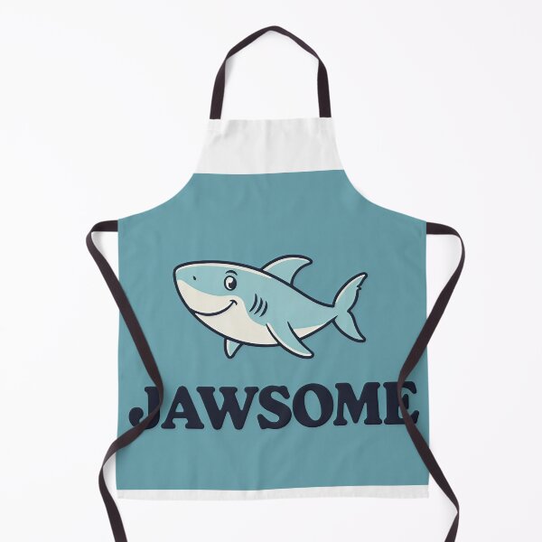 Item preview, Awesome Cute Cartoon Shark With Pun designed and sold by C-Plus-Home.