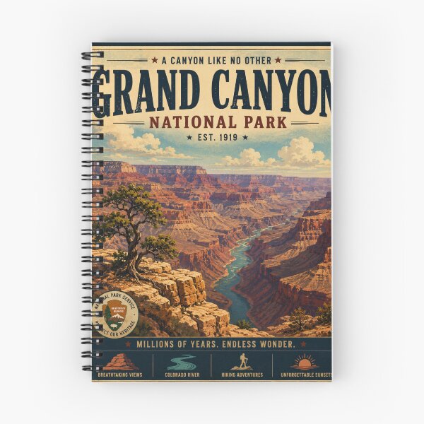 Item preview, Parque nacional del gran cañón designed and sold by SlanPOD.