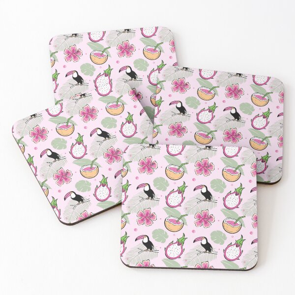 Item preview, Toucan Tropical Seamless Pattern designed and sold by KAYJAY DESIGNS.