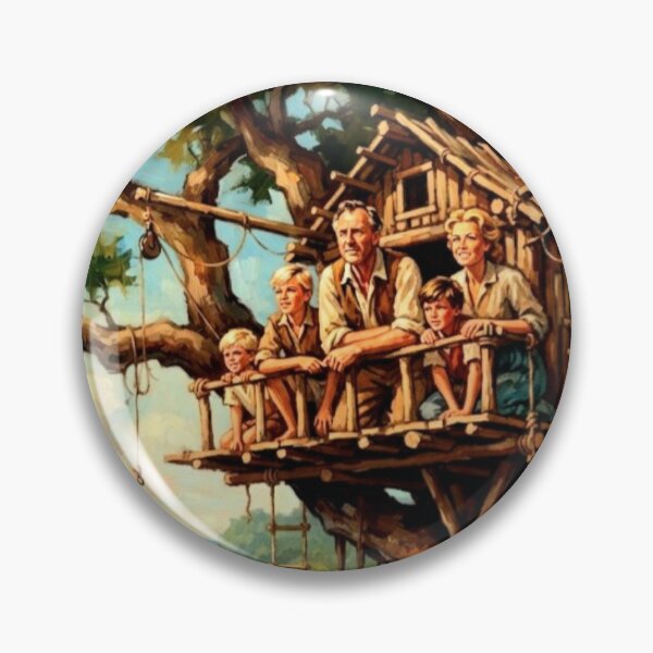 Item preview, Swiss Family Robinson Island Adventure Fine Art Tribute designed and sold by Art's Diner.