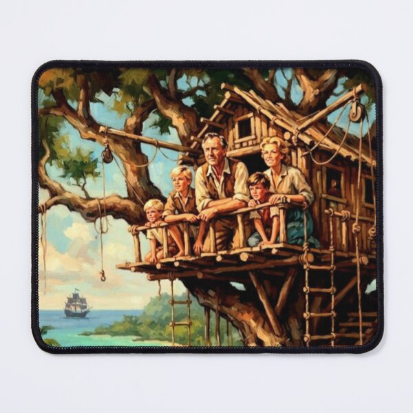 Item preview, Swiss Family Robinson Island Adventure Fine Art Tribute designed and sold by Art's Diner.