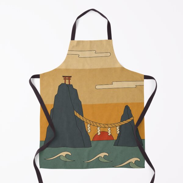 Item preview, Meoto Iwa Wedding Rocks — Japanese Sunrise | Ukiyo-e Woodblock designed and sold by Planthem.
