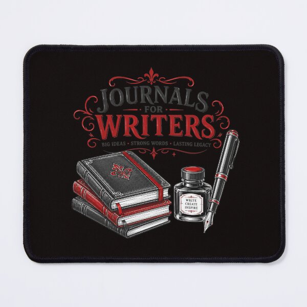 Item preview, Journals for Writing – Vintage Notebook & Fountain Pen Design designed and sold by Tadeusz1.