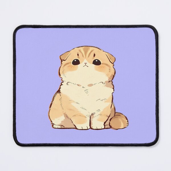 Item preview, Cute Folded Ear Kitten Illustration designed and sold by jianina-alondra.