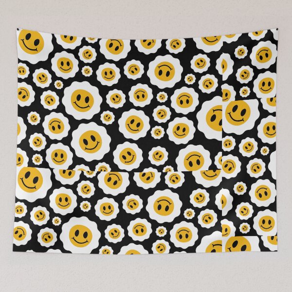 Item preview, Colorful abstract pattern smiling egg designed and sold by unfrgttble.