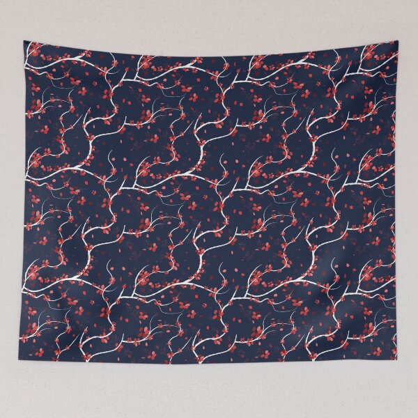 Item preview, Japanese Sakura Seamless Pattern designed and sold by KAYJAY DESIGNS.
