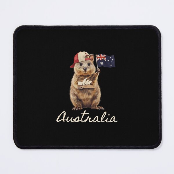 Item preview, Australia Quokka Australian Flag Sydney Opera House Mascot designed and sold by Enea Kelo.