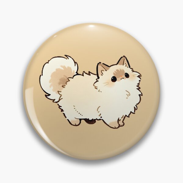 Item preview, Cute Fluffy Kitten Walking Illustration designed and sold by jianina-alondra.