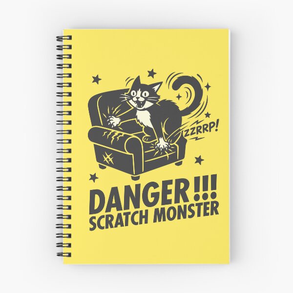Item preview, Naughty Tuxedo Cat Scratch Monster Cartoon For Pet Owners designed and sold by roarsomethings.