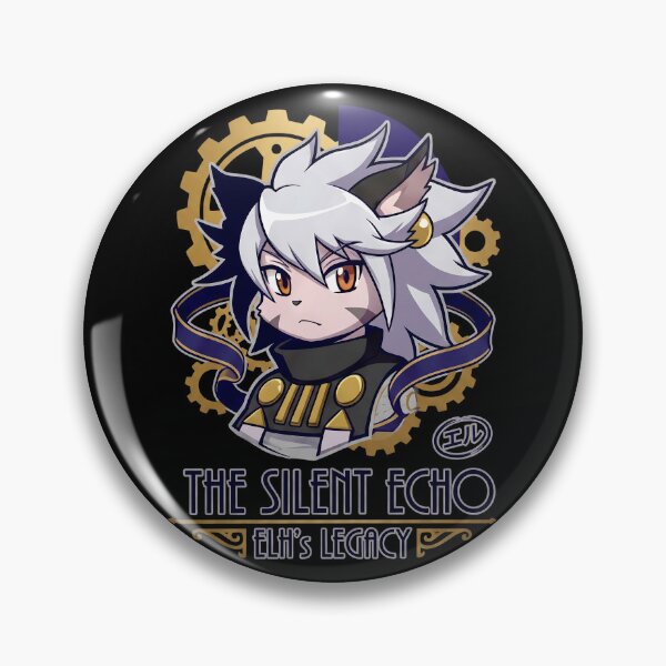 Item preview, Elh – The Silent Echo | Solatorobo Fan Art | Chibi Anime Cat designed and sold by CuteKats.