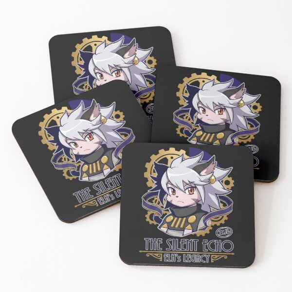 Item preview, Elh – The Silent Echo | Solatorobo Fan Art | Chibi Anime Cat designed and sold by CuteKats.