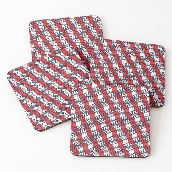 Item preview, Retro Wavy Stripe Seamless Pattern designed and sold by KAYJAY DESIGNS.