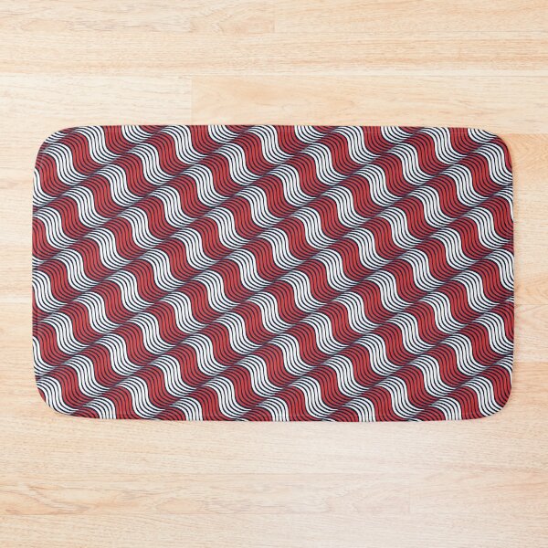 Item preview, Retro Wavy Stripe Seamless Pattern designed and sold by KAYJAY DESIGNS.