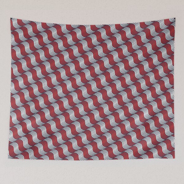 Item preview, Retro Wavy Stripe Seamless Pattern designed and sold by KAYJAY DESIGNS.