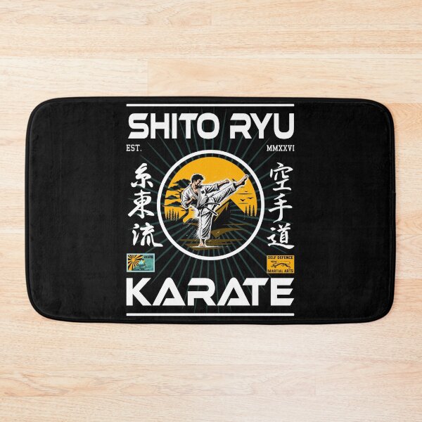 Item preview, Shito-Ryu Karate Fighter Shirt for real karateka designed and sold by RetroMaritalArt.