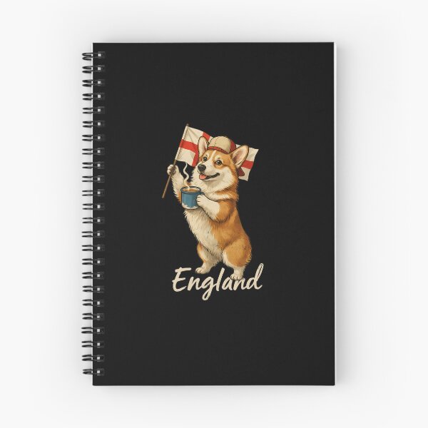Item preview, England Welsh Corgi St Georges Cross Flag Hot Tea Mug Mascot designed and sold by Enea Kelo.