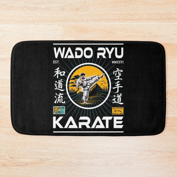 Item preview, Wado-Ryu Fighter Shirt for real karateka designed and sold by RetroMaritalArt.
