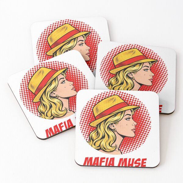 Item preview, MAFIA MUSE Pop Art Girl Yellow Hat Vintage Comic designed and sold by MAISON SYLVIE.