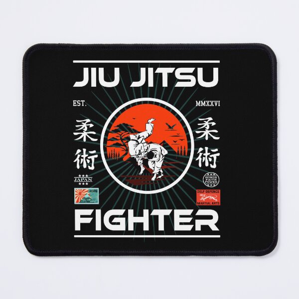 Item preview, Jiu Jitsu Shirt – Fighter Design with Fighting Spirit designed and sold by RetroMaritalArt.
