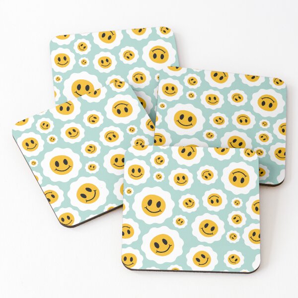 Item preview, Colorful abstract pattern smiling egg designed and sold by unfrgttble.