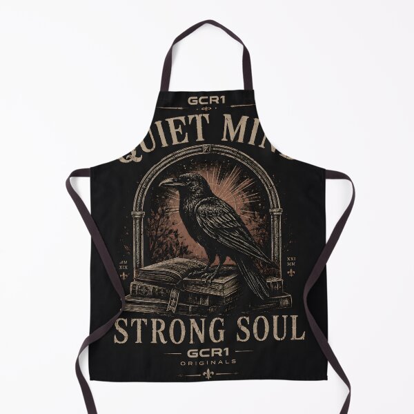 Item preview, Quiet Mind, Strong Soul | Raven & Books | GCR1 Originals designed and sold by GCR1.