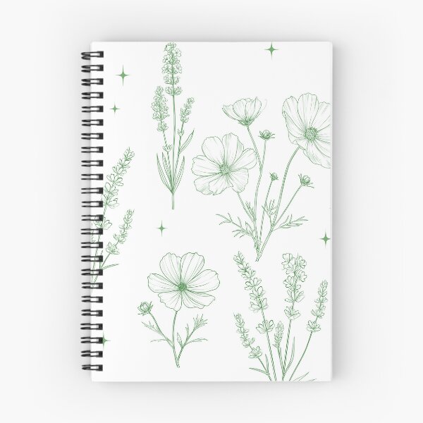 Item preview, Sage Green Aesthetic Wildflowers and Lavender Magic Design designed and sold by Mypixieart.