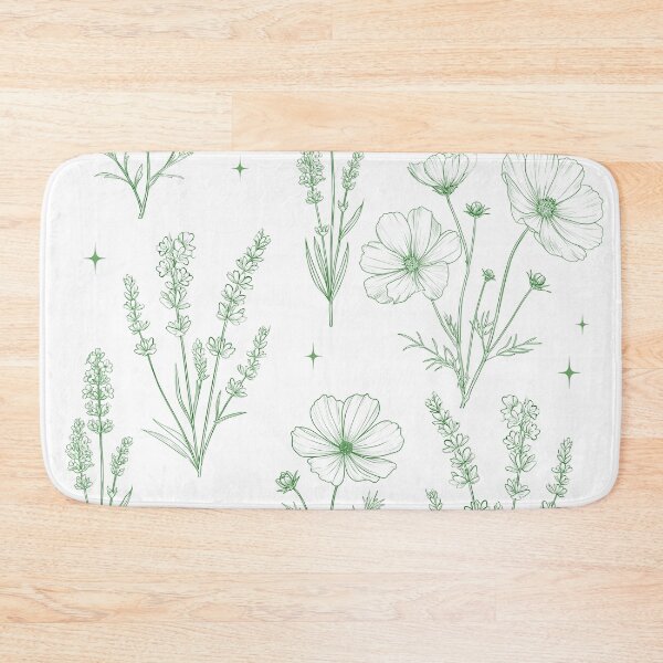 Item preview, Sage Green Aesthetic Wildflowers and Lavender Magic Design designed and sold by Mypixieart.