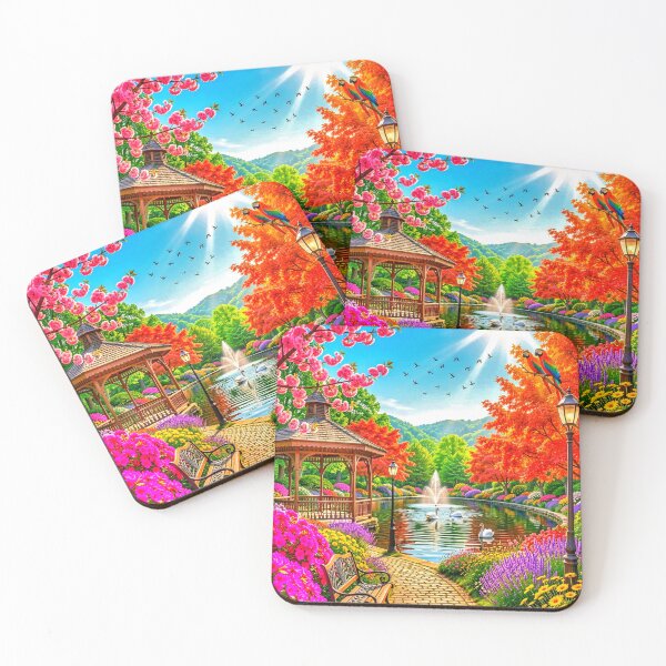 Item preview, Vibrant floral displays in various colors designed and sold by The Empire Of Digital Art..