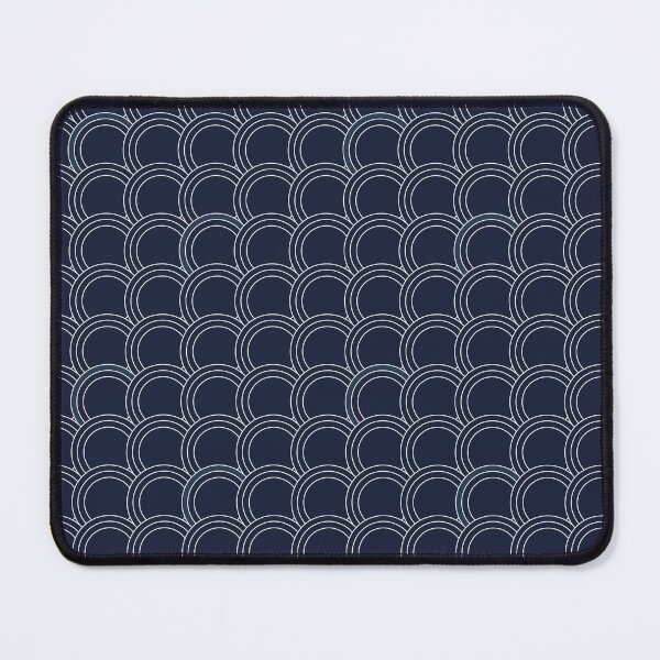 Item preview, Navy Seigaiha Seamless Pattern designed and sold by KAYJAY DESIGNS.