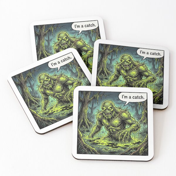 Item preview, Swamp Monster I'm A Catch designed and sold by Bad-Decisions-Designs.