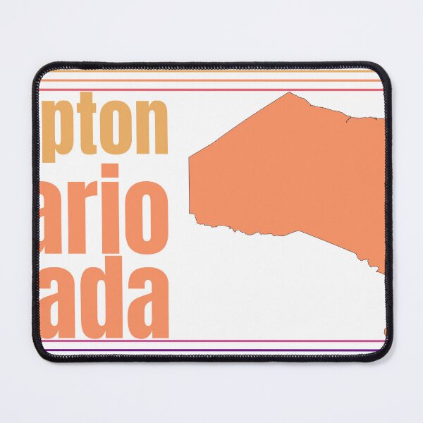 Item preview, Brampton Ontario Canada City Marked On Map designed and sold by TheIconSmith.