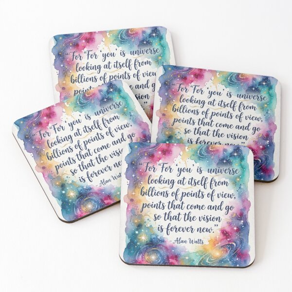 Item preview, Alan Watts Quote designed and sold by shantilovesart.