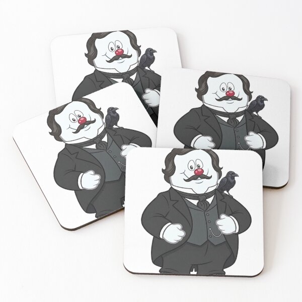 Item preview, Edgar Allan Poe Frosty The Snowman designed and sold by Bad-Decisions-Designs.