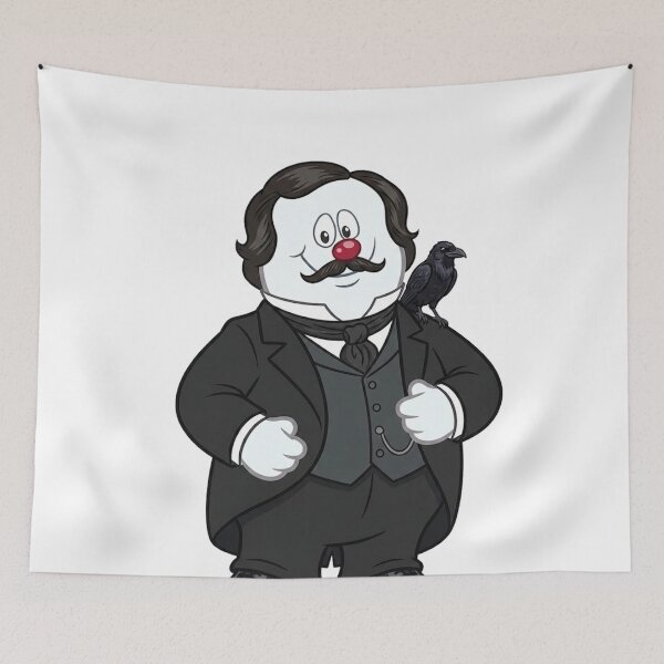 Item preview, Edgar Allan Poe Frosty The Snowman designed and sold by Bad-Decisions-Designs.