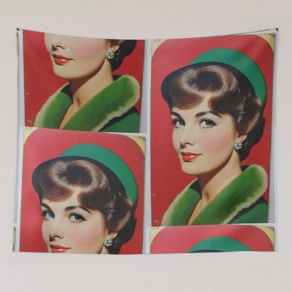 Item preview, Fashion - Stylized Female Character, Retro Elegance and Captivating Allure designed and sold by Beat-It.