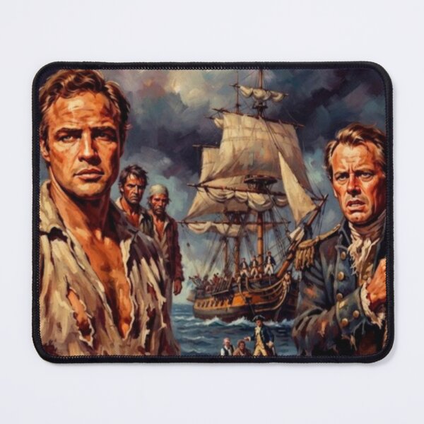 Item preview, Mutiny On The Bounty Seafaring Fine Art Tribute designed and sold by Art's Diner.