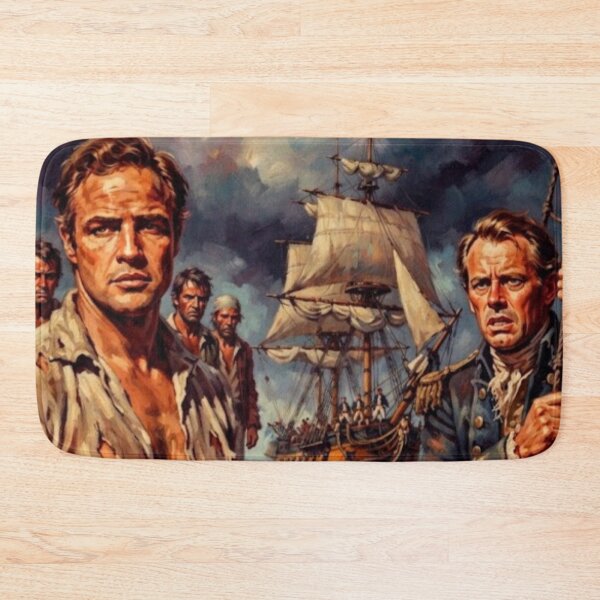 Item preview, Mutiny On The Bounty Seafaring Fine Art Tribute designed and sold by Art's Diner.
