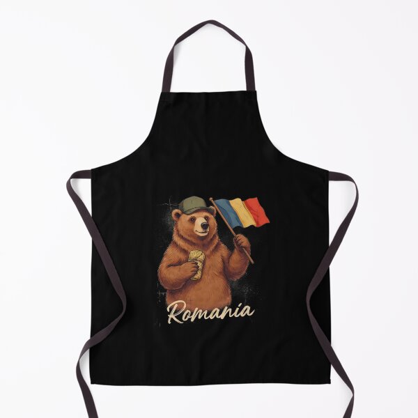 Item preview, Romania Brown Bear Romanian Flag Sarmale Cabbage Roll Mascot designed and sold by Enea Kelo.