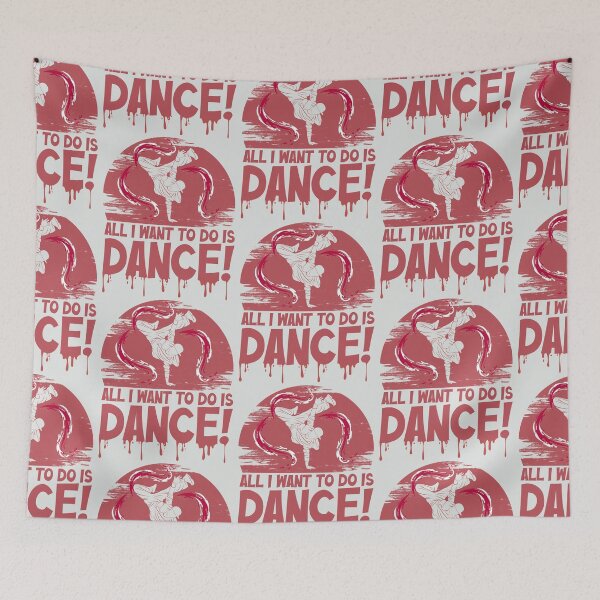 Item preview, All I Want to Do Is Dance Vintage Breakdance designed and sold by Szpaku desart .