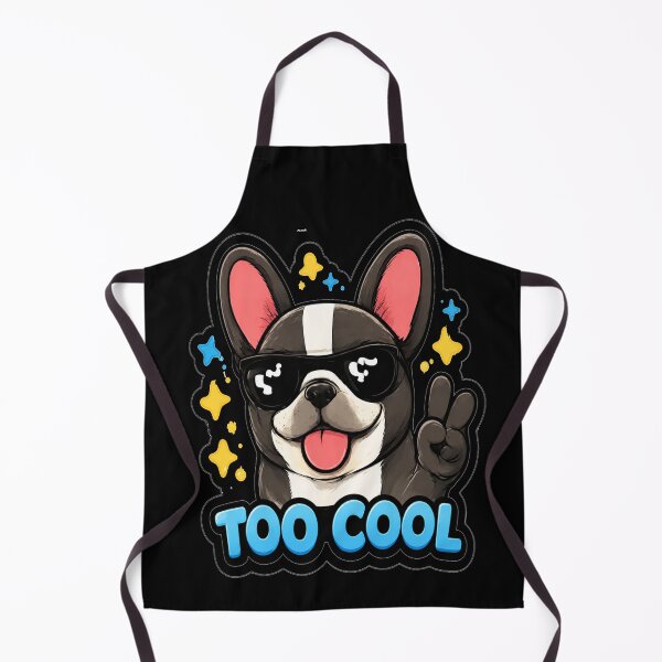 Item preview, Too Cool French Bulldog Sticker | Cute Frenchie Dog with Sunglasses | Kawaii Dog Lover Gift designed and sold by WOWART69.