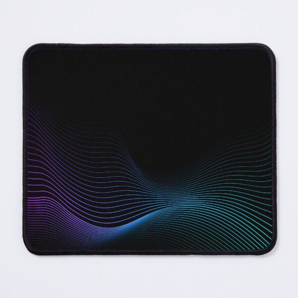 Item preview, Cyberpunk Neon Waves Abstract Line Art designed and sold by Verantia.