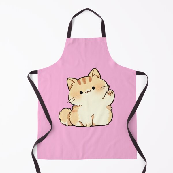 Item preview, Cute Waving Tabby Kitten Illustration designed and sold by jianina-alondra.